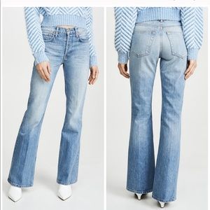 Re/Done • High Break Flare Jeans